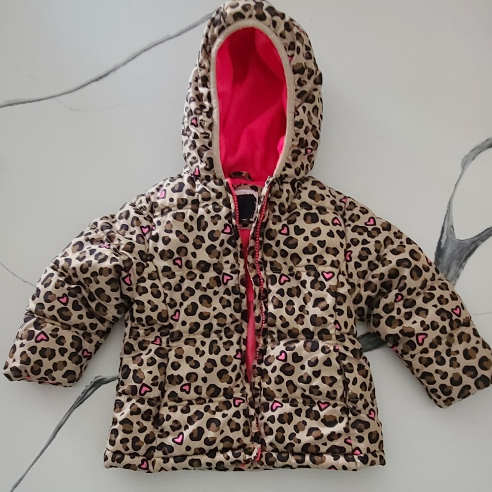 Toddler jacket 2/3 leopard print